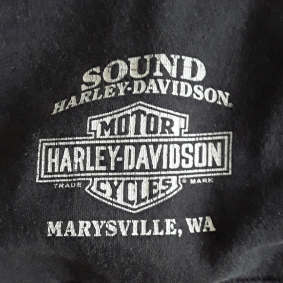 Harley Davidson zip up sweatshirt - Picture 4 of 7